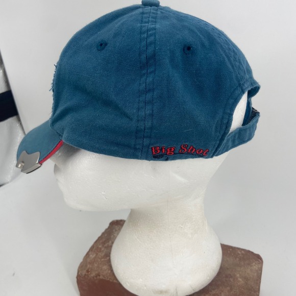 Blue Lab Dog Patch Adjustable Baseball Cap with Bottle Opener - Big Shot - Picture 6 of 15